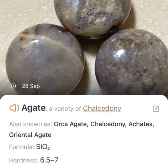 Natural Earthy Agate Star Pendant Long Necklace, Genuine Gemstone + Copper Links - Picture 15 of 16